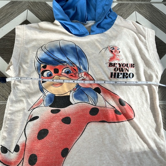 Miraculous ladybug hooded tshirt - Picture 10 of 12